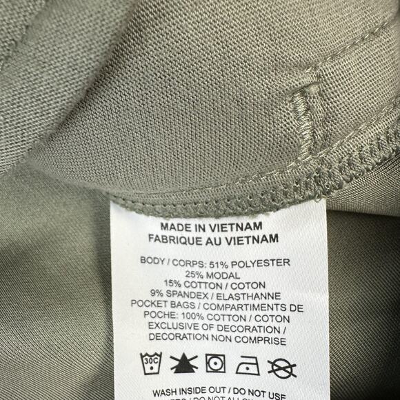 Nike Sweatshirt Mens Medium Olive Dri-FIT 24/7 Quarter Zip Loose Fit Pullover - Picture 10 of 13